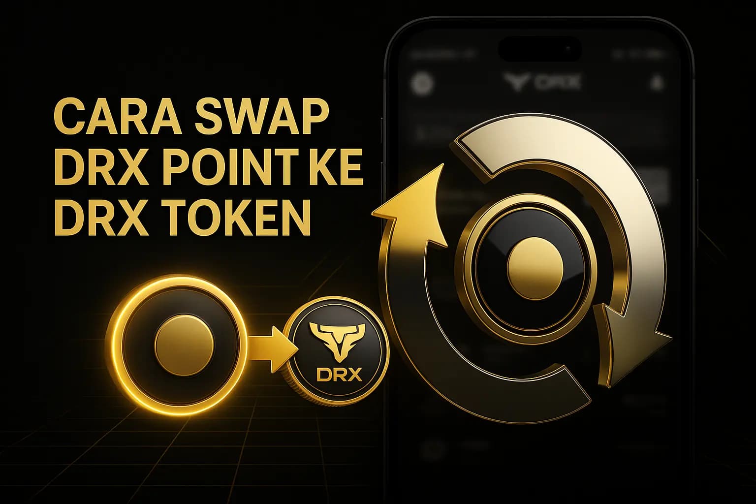 Cara Swap DRX Point ke DRX Token dengan Mudah untuk Pemula 