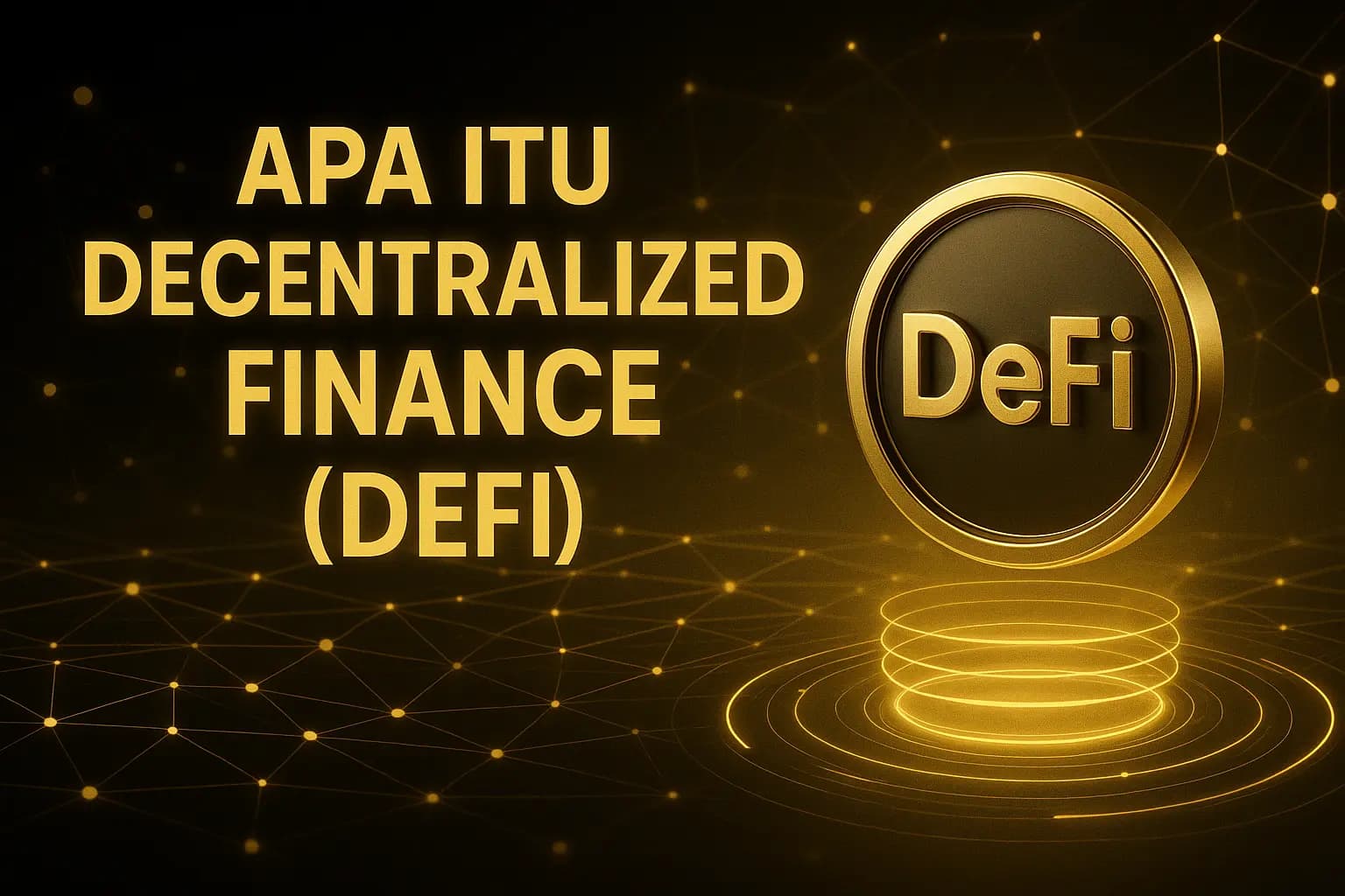 Decentralized Finance (DeFi): Pengertian & Cara Kerja
