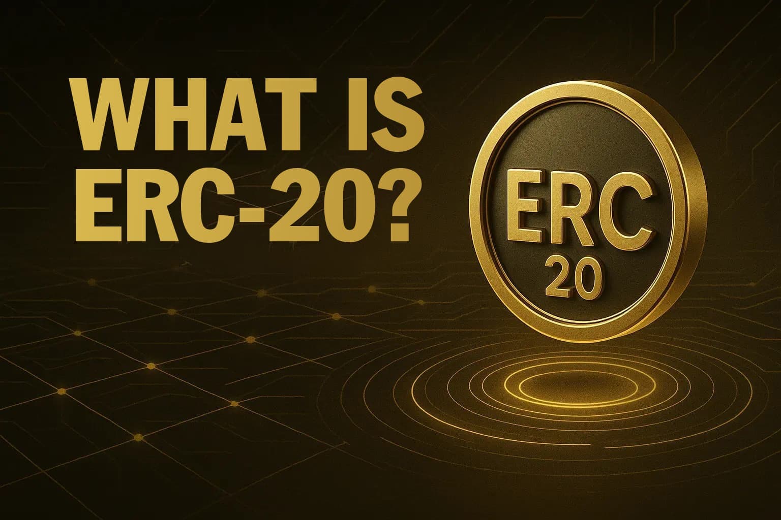 ERC-20 Is: Definition, Function, and the Role of Ethereum Token Standards
