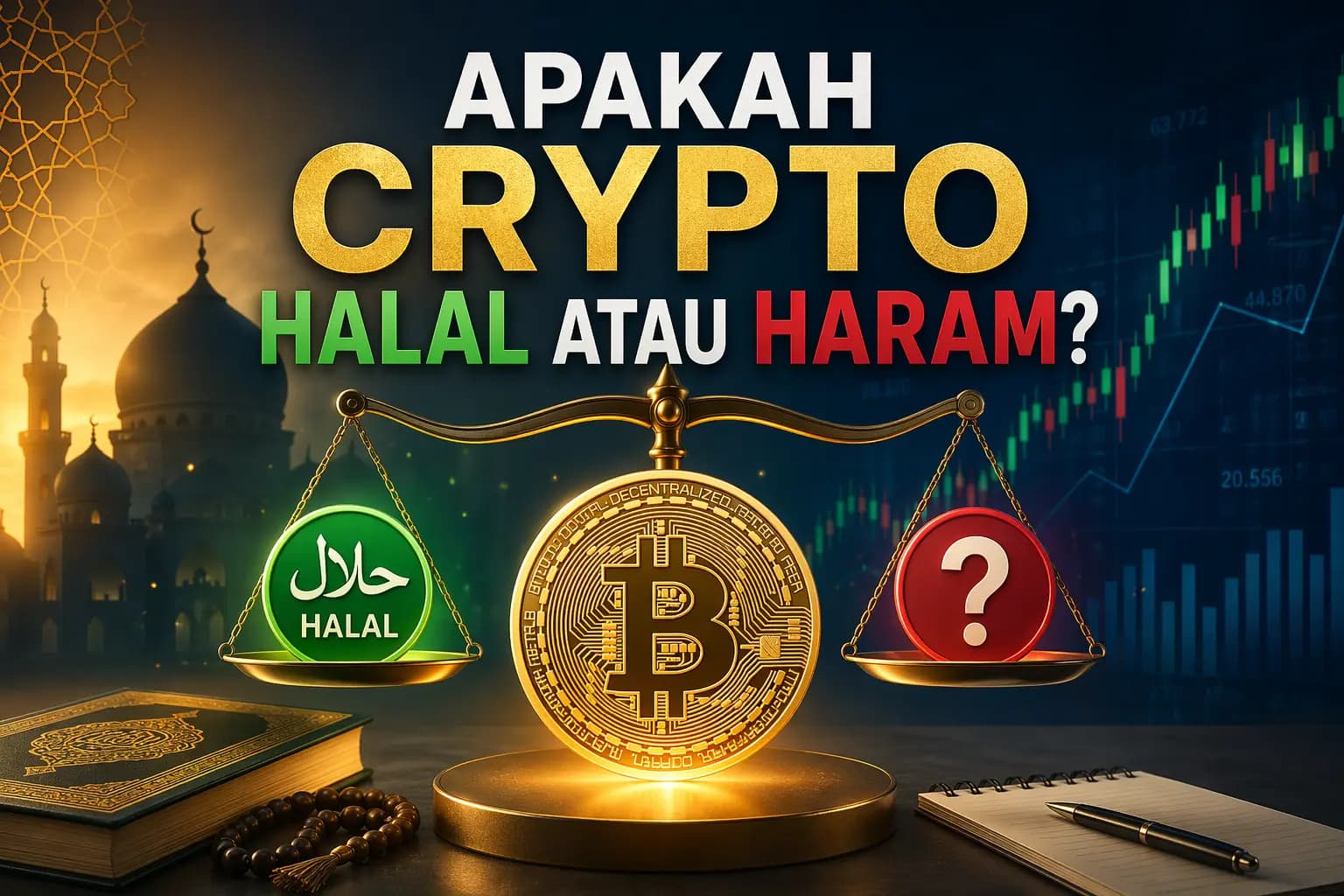 Apakah Crypto Halal atau Haram? Penjelasan Lengkap Berdasarkan Perspektif Islam