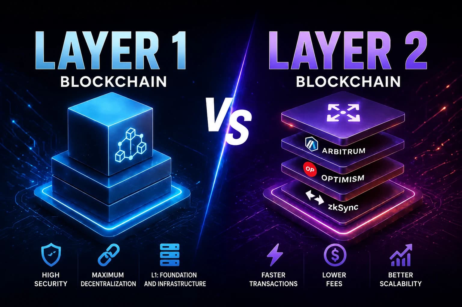 Layer 1 vs Layer 2 Blockchain: What’s the Difference & Which One Is More Important?