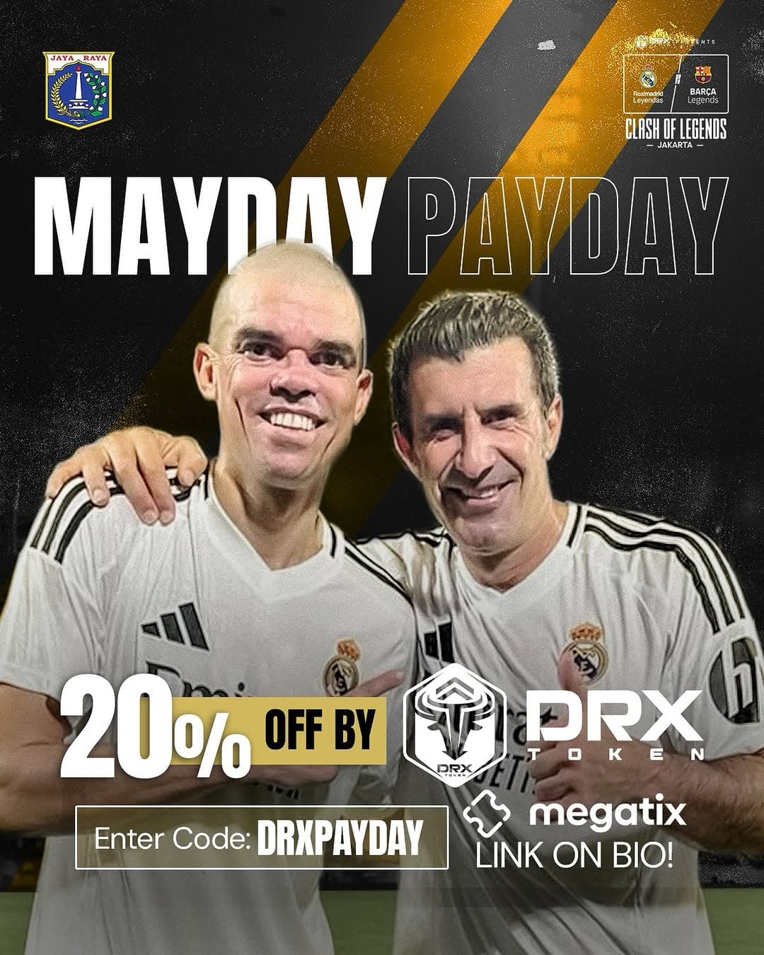 DRX Token x Clash of Legends 2026: Diskon 20% untuk Tonton Pertandingan Atlet Legendaris